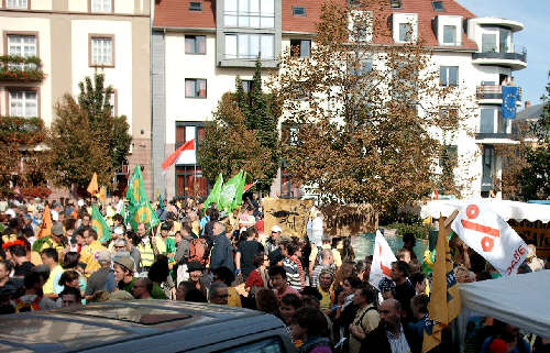 Anti-AKW-Demo in Colmar 3.10.09 Foto 2