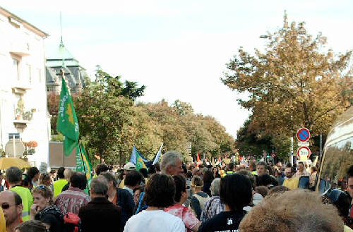 Anti-AKW-Demo in Colmar 3.10.09 Foto 3