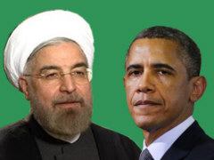 Hassan Rohani, Prsident des Iran und Barack Obama, US-Prsident - Collage: Samy