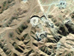 Unterirdische Urananreicherungs-Anlage Fordo im Iran