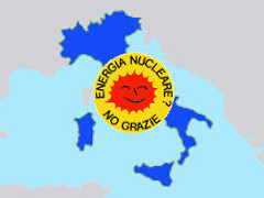 Italien gegen Atomenergie - Grafik: Samy - Creative-Commons-Lizenz Namensnennung Nicht-Kommerziell 3.0