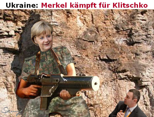 Merkel kmpft fr Klitschko