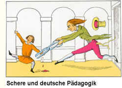 Schere und deutsche Pdagogik